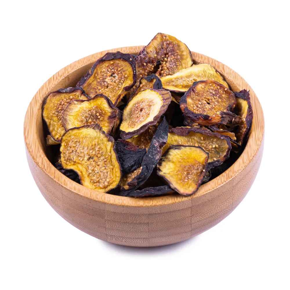 Tranches de Figues Noires Mission Séchées au Soleil Iraniennes - 700 grammes