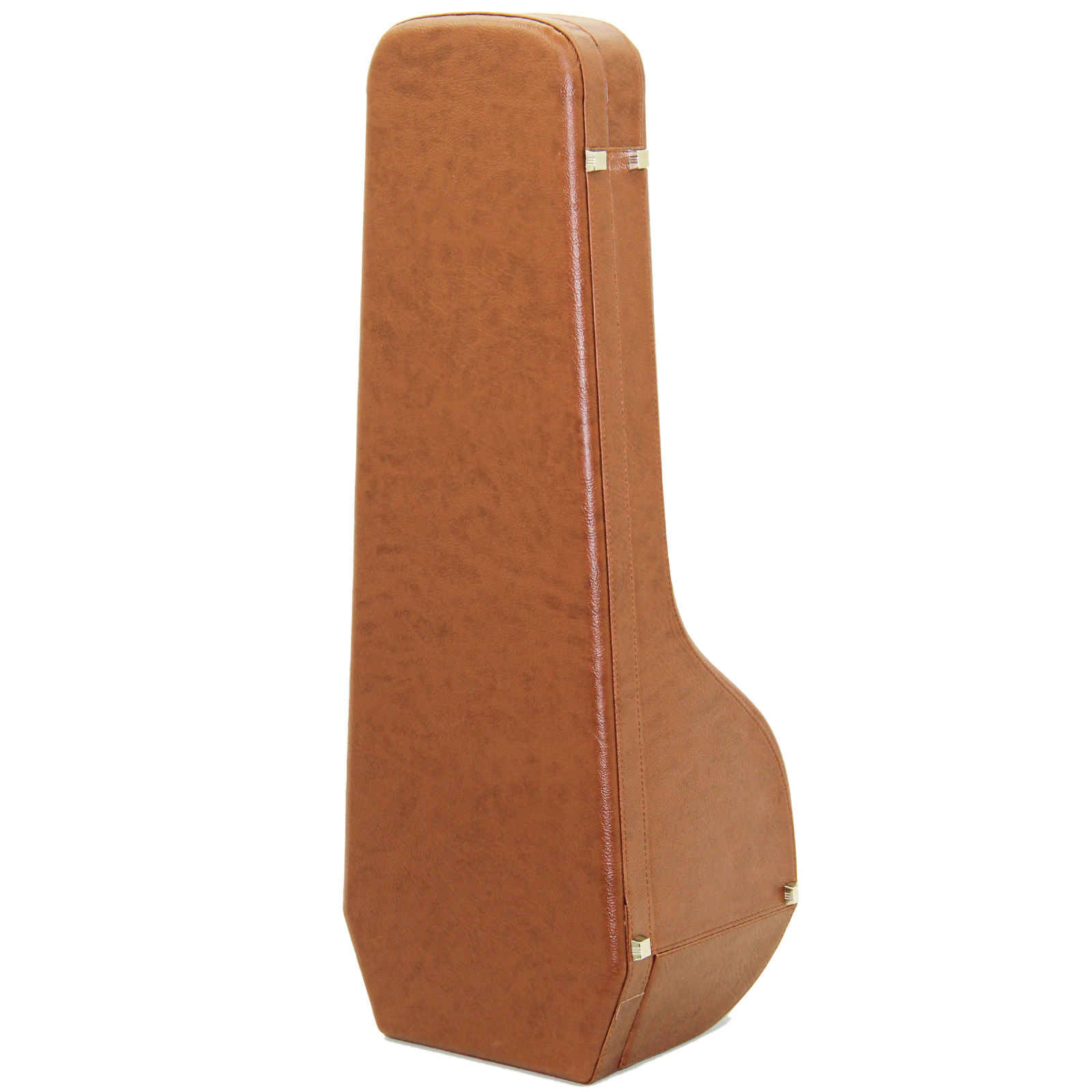Étui Rigide pour Kamancheh Persan avec Mousse et Revêtement en Cuir
