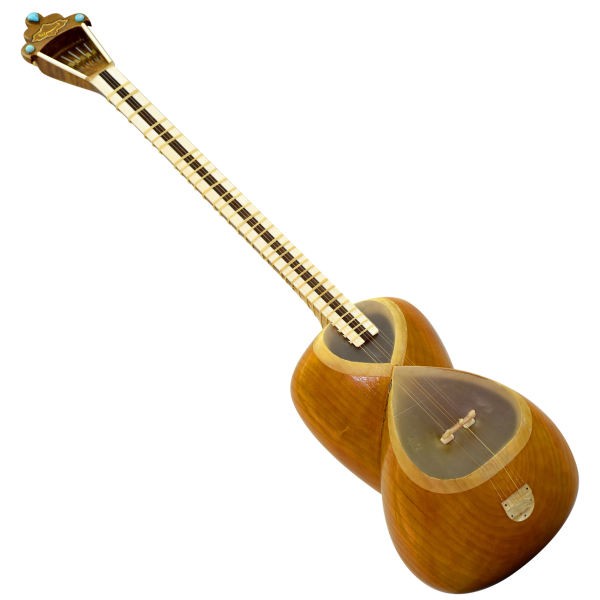 Instrument à cordes Tar persan – Fabriqué à la main par IranSaz, Modèle Firoozeh