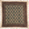 Nappe Persane : Nappe Traditionnelle à Impressions au Bloc Kalamkari d'Ispahan G114