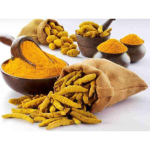 Racine de curcuma séchée biologique – 800g (Poudre et entière)