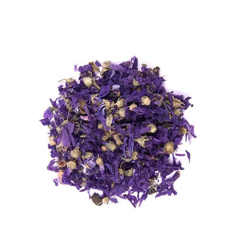 Fleurs de guimauve bleue séchées (Panirak) - Pétales bleus pour thé & délices culinaires 600 grammes
