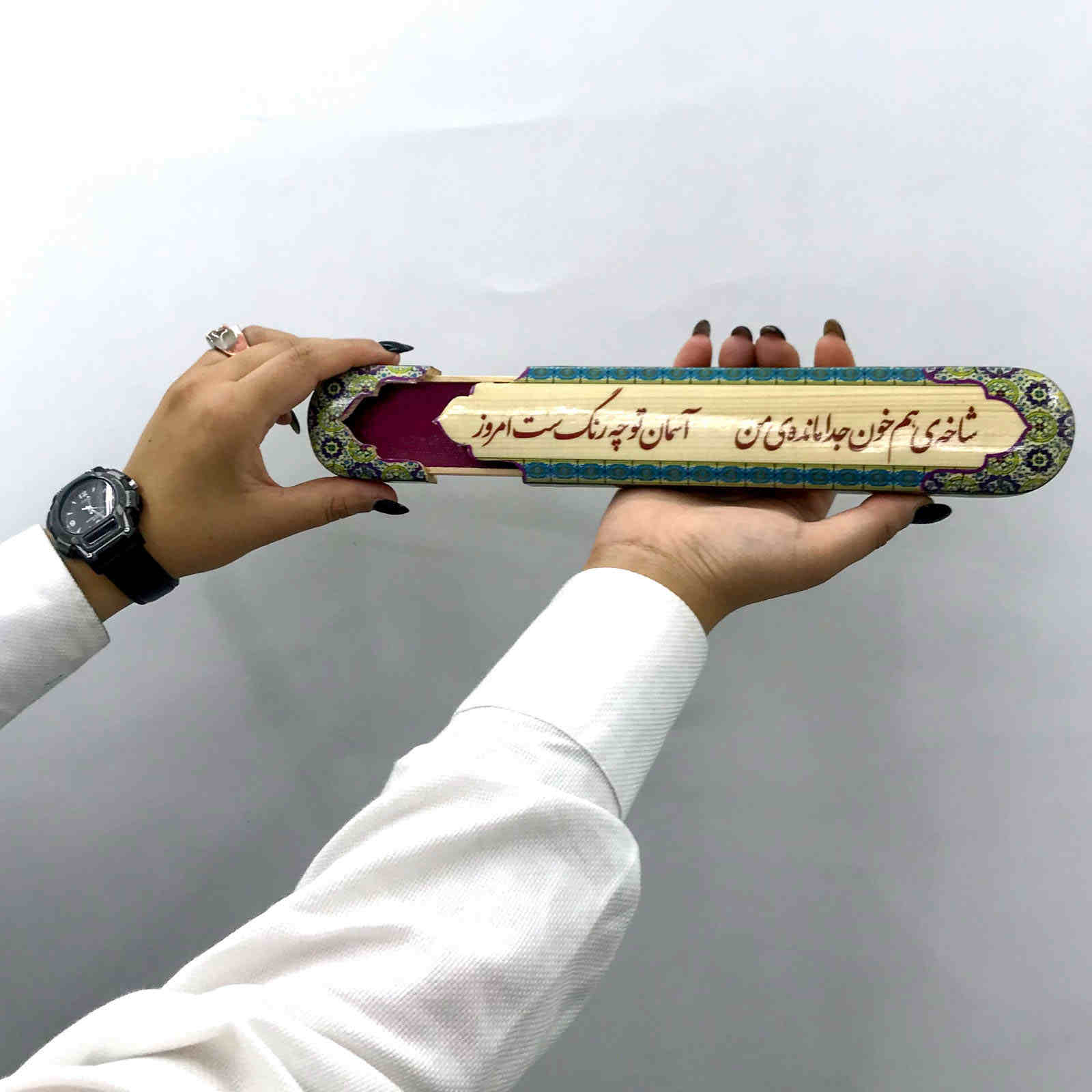 Boîte de Rangement pour Marteaux de Santur Persan Modèle Shakhey