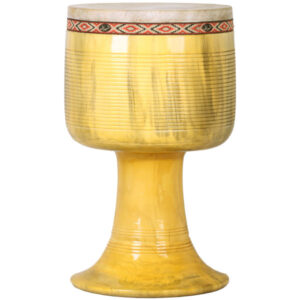 Tambour Tombak Persan – Modèle Shirani Jaune
