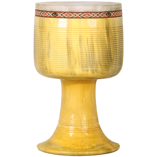 Tambour Tombak Persan - Modèle Shirani Jaune