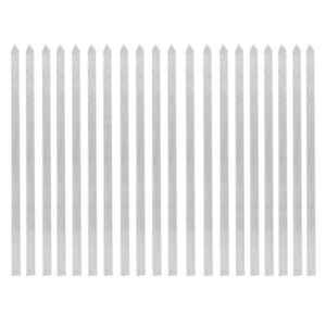 Ensemble de Vingt Brochettes en Acier (16,5 cm) pour Kebab de Poulet et Grillades