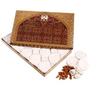 Gaz Kermani Ardi : 38 % Pistache – Nougat traditionnel persan à l’eau de rose – 500g
