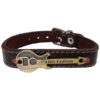 Bracelet en cuir pour hommes et femmes - Guitare