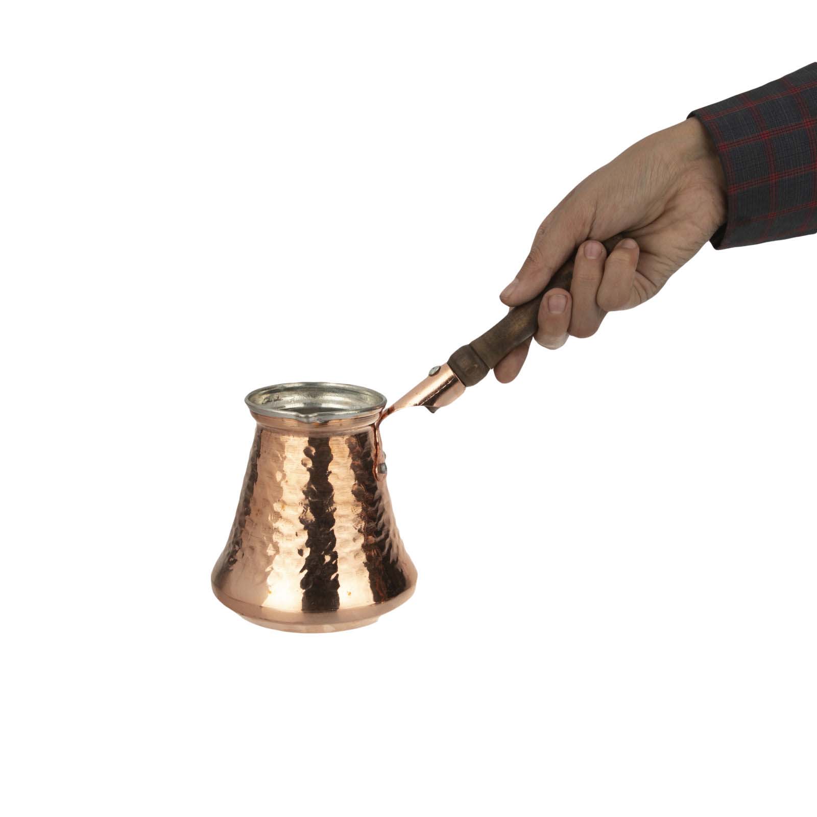 Cafetière Turque – Cezve en Cuivre Martelé Traditionnel / Ibrik