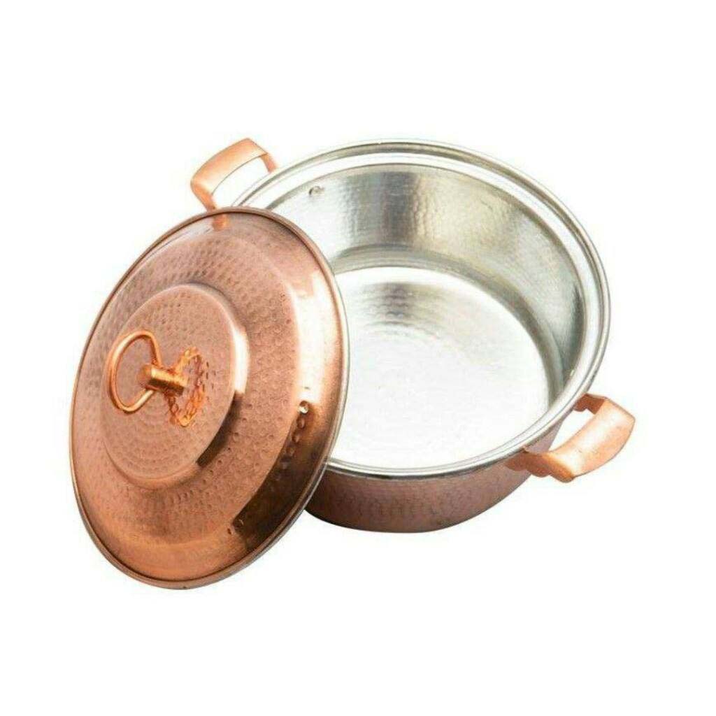Marmite en cuivre persan – Modèle traditionnel de marmite 014
