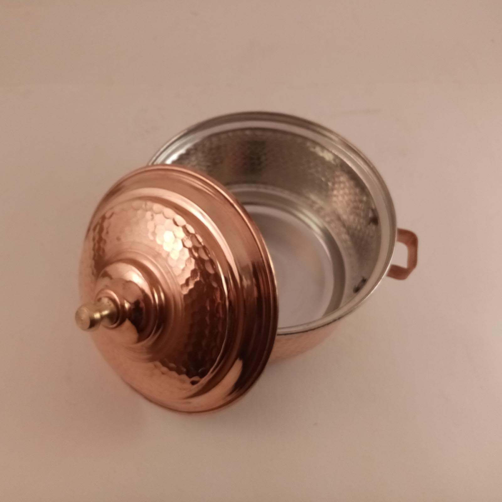 Marmite en cuivre persan – Modèle traditionnel de marmite M32