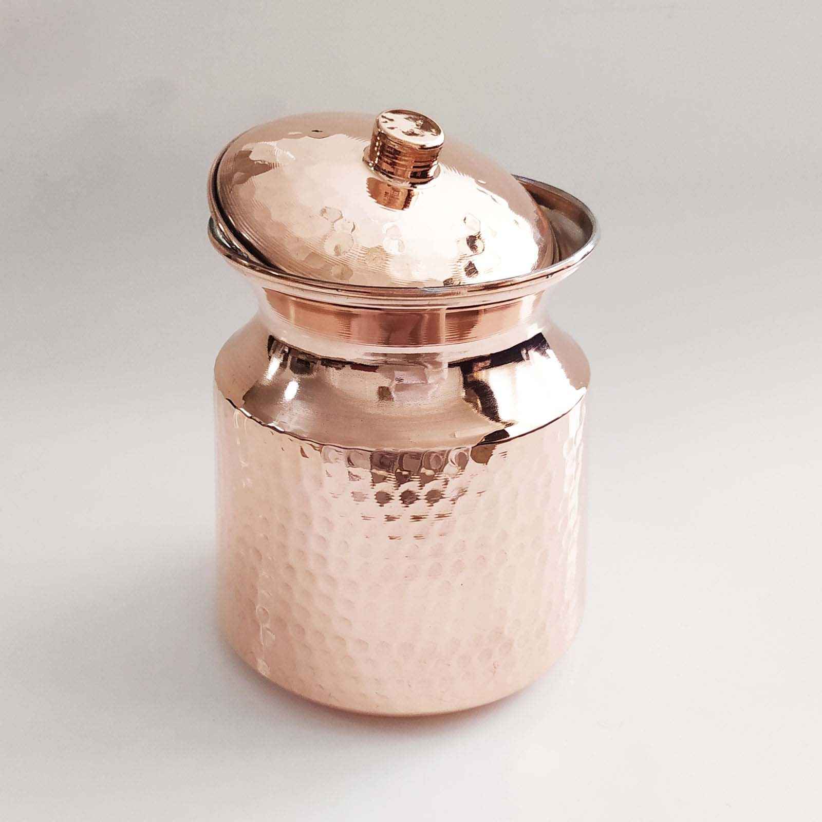 Pot persan en cuivre pour Abgoosht avec couvercle pour la cuisson Modèle ZH318