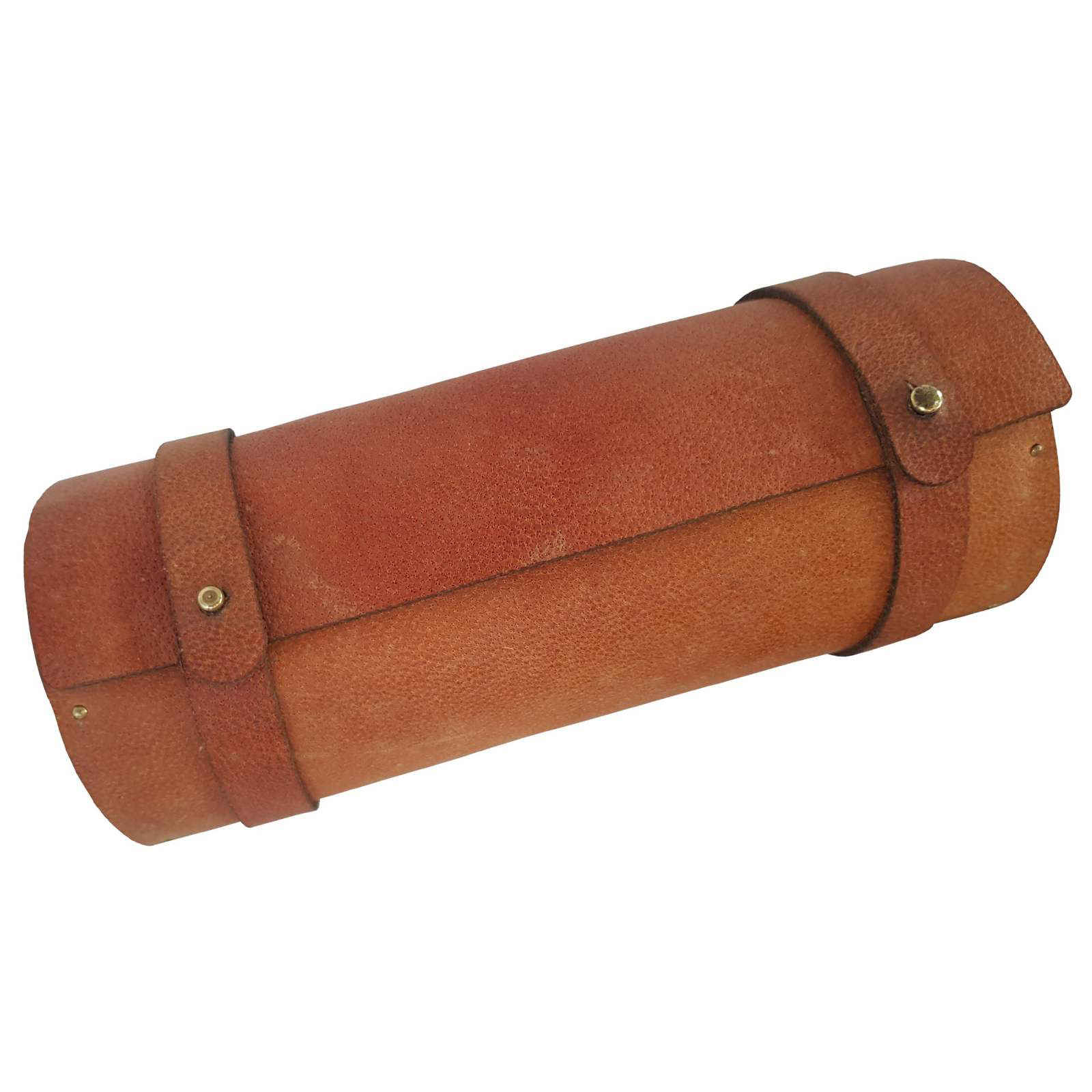 Trousse de Maquillage en Cuir de Chameau Naturel – KA25