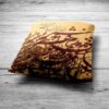 Housse de coussin en velours persan - Design Calligraphie Amour (Set de 2)