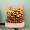 Housse de coussin en velours persan - Design Calligraphie Amour (Set de 2)