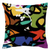 Housse de coussin en velours persan - Design Calligraphie C503 (Set de 2)