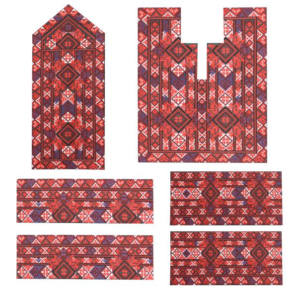 Panneau de robe brodé Balochi fait à la main - PK