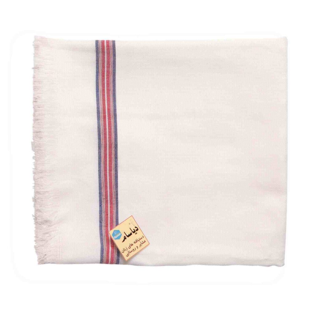 Serviette de plage et de piscine en coton persan - Tissage artisanal, légère et fine (lot de 2)
