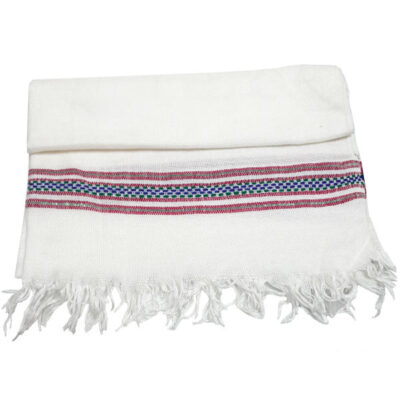 Serviette de plage et piscine en coton perse – Tissée à la main, légère et fine (lot de 2)
