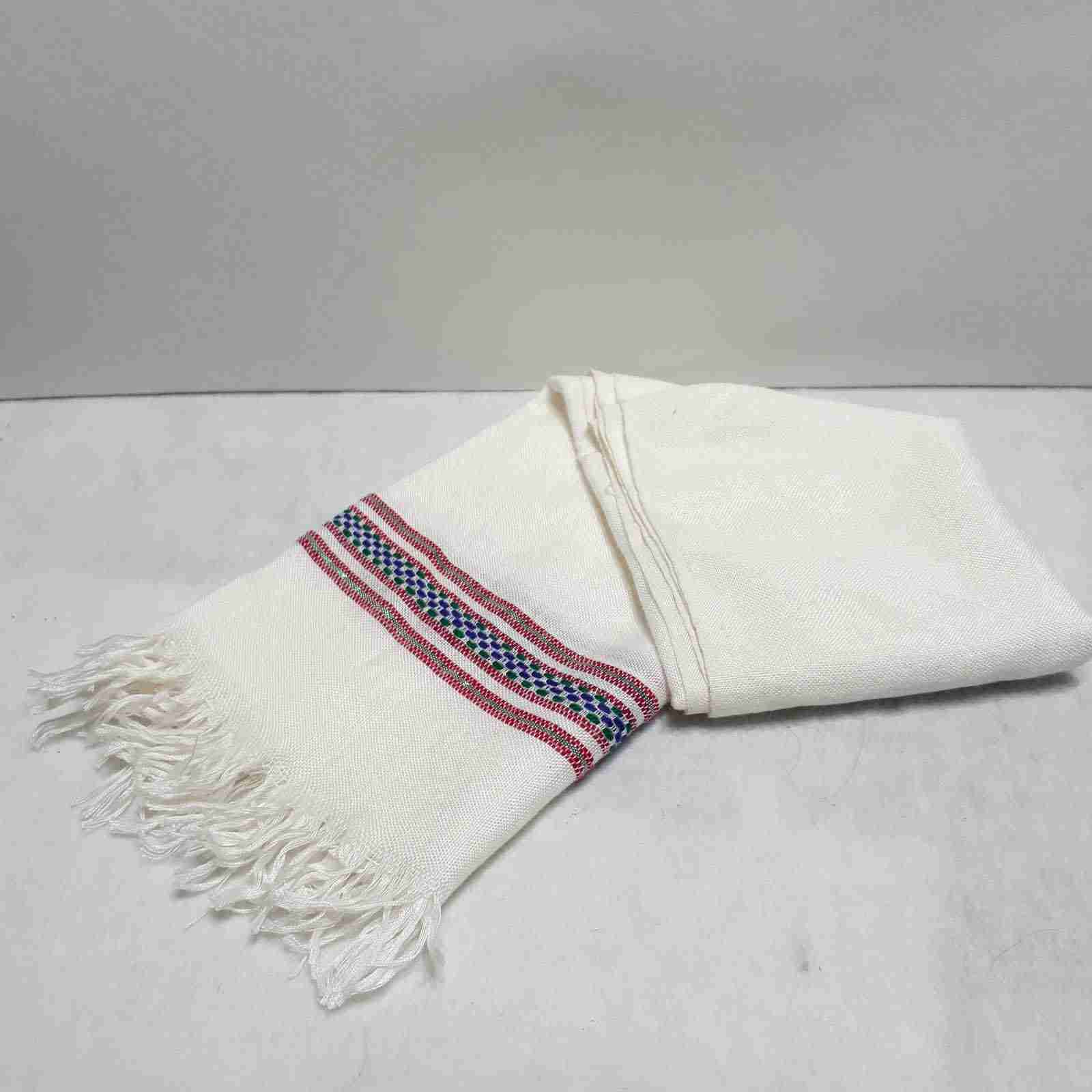 Serviette de plage et piscine en coton perse – Tissée à la main, légère et fine (lot de 2)