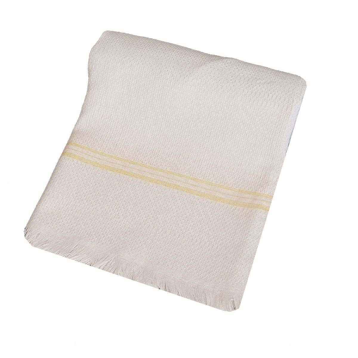 Serviette de plage et de piscine en coton persan – Tissage artisanal, légère et fine (lot de 2)