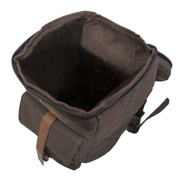 Étui souple marron pour darbuka (tambour en forme de gobelet)