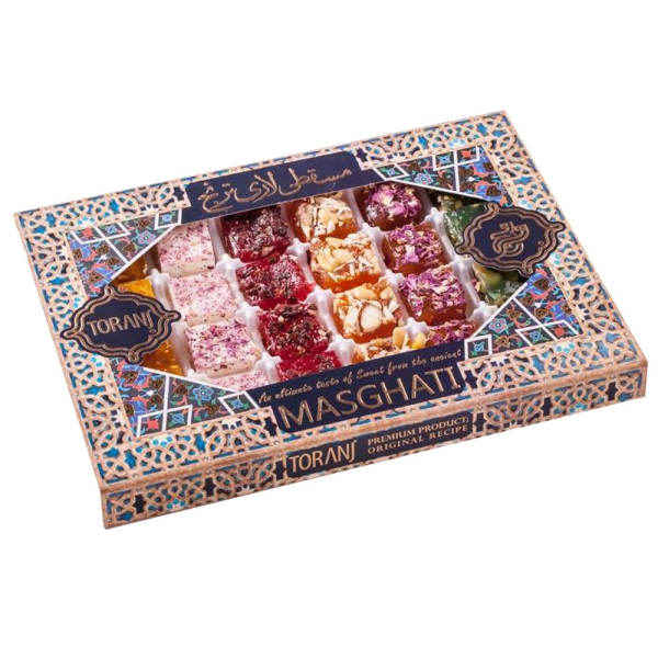 Halva Masghati Lari Persan infusée de pétales de fleurs