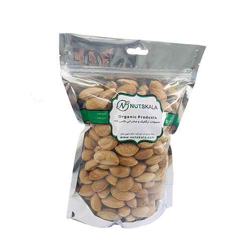 Amande Iranienne Bio – Mamra Badam Émondée – Pure et Naturelle – 1000 grammes