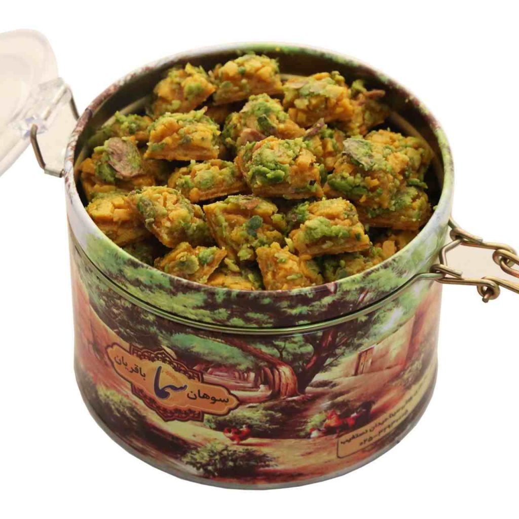 Morceaux de Sohan Persan Pistaches avec safran et eau de rose 500g