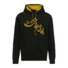 Hoodie Noir Style Perse Modèle Zakhme Eshagh
