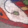Tapis en feutre de laine persan 100 % naturel et fait main TEB307
