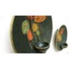 Handcrafted Decorative Pottery Candlestick Model Balot