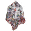 Foulard d'été pour femmes – Imprimé floral luxueux avec motif papillons et fleurs