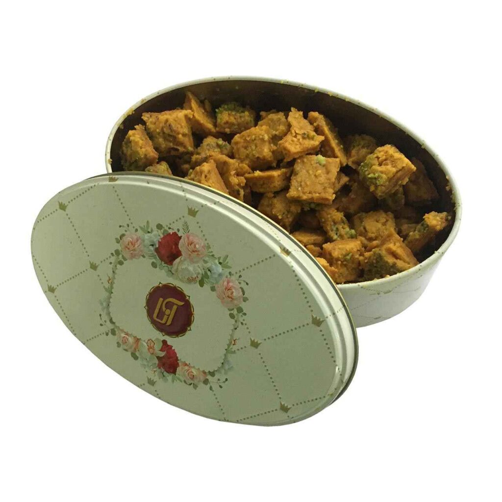 Morceaux de Sohan persan : pistaches, safran et eau de rose (2 paquets)