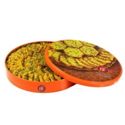 Sohan de Qom – Croquant persan traditionnel à la pistache, safran et eau de rose, riche saveur de fruits à coque et texture croquante – 500 g (2 pièces)