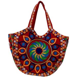 Sac fourre-tout ethnique avec modèle brodé Baluchi A59