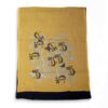 Châle imprimé perse pour femme – Calligraphie artistique en coton léger