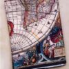 Châle imprimé perse pour femme – Modèle artistique Terre