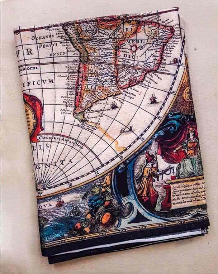 Châle imprimé perse pour femme – Modèle artistique Terre