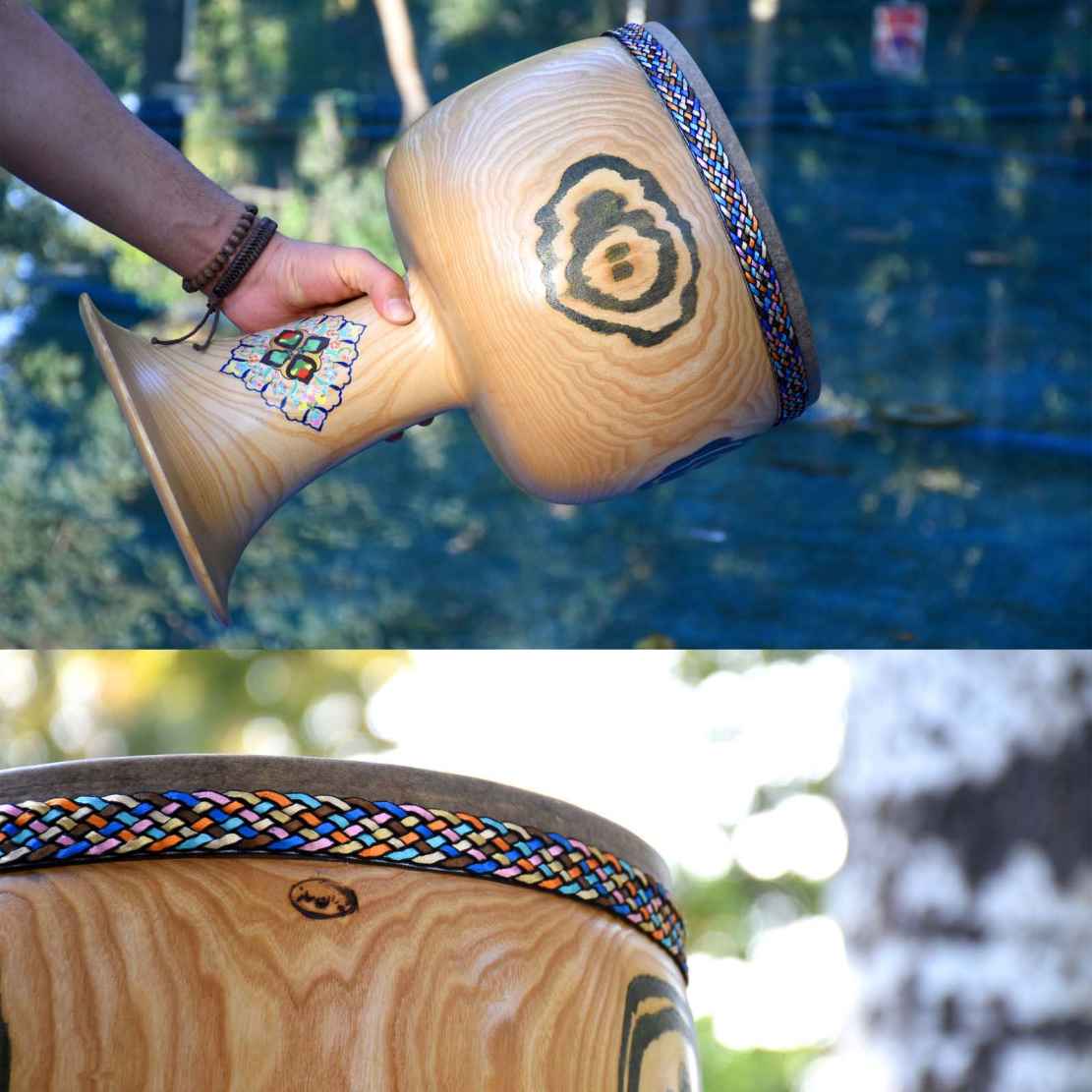Tambour Tombak Persan – Modèle Iransaz Nadiya