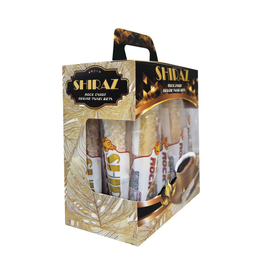 Nabat – Sucre dur persan sur bâtonnet – 2 paquets de 280 g chacun