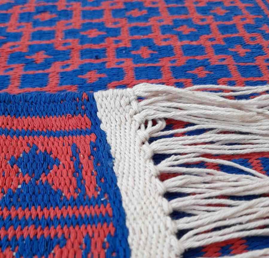 Tapis de sol Zilou tissé à la main persan Violet