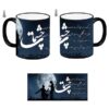 Persian Ceramic Coffee Mug - Heat Sensitive Model Eye Poem