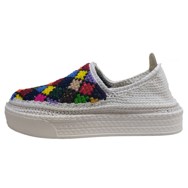 Giveh Shoes - Chaussures Persanes Artisanales Respirantes Modèle Géométrique
