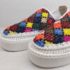 Giveh Shoes - Chaussures Persanes Artisanales Respirantes Modèle Géométrique