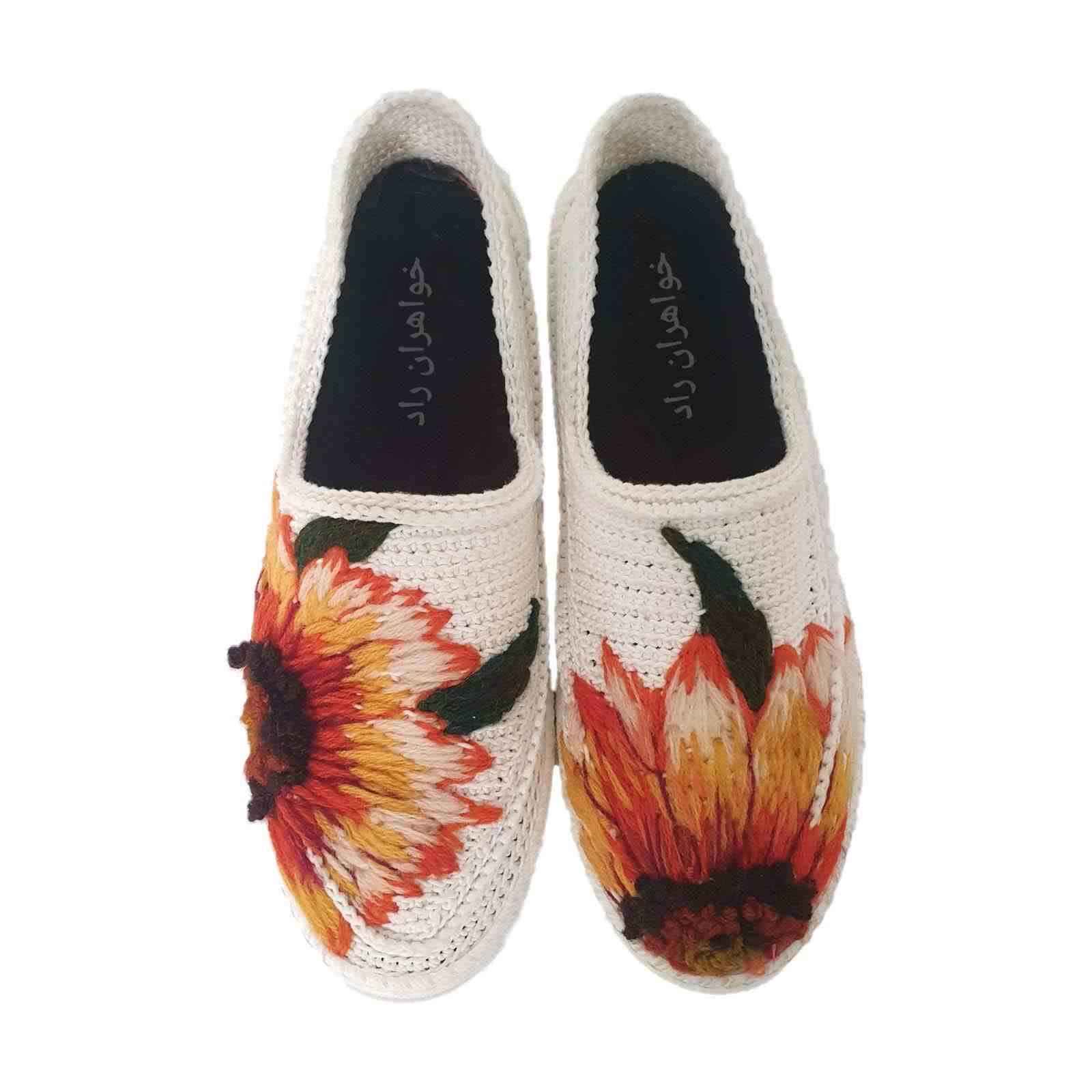 Giveh Shoes – Chaussures Persanes Artisanales Respirantes Modèle Tournesol