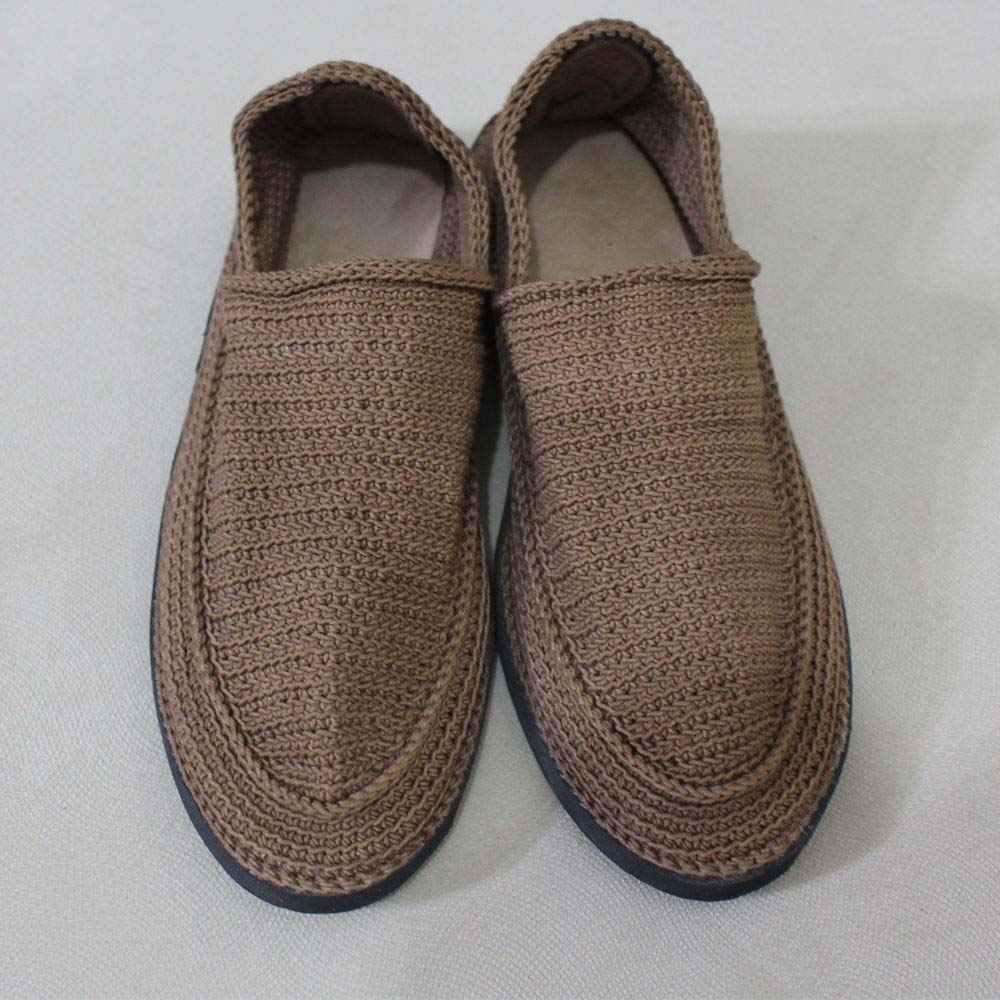 Giveh Shoes – Chaussures Persanes Artisanales Respirantes Modèle Klash Marron