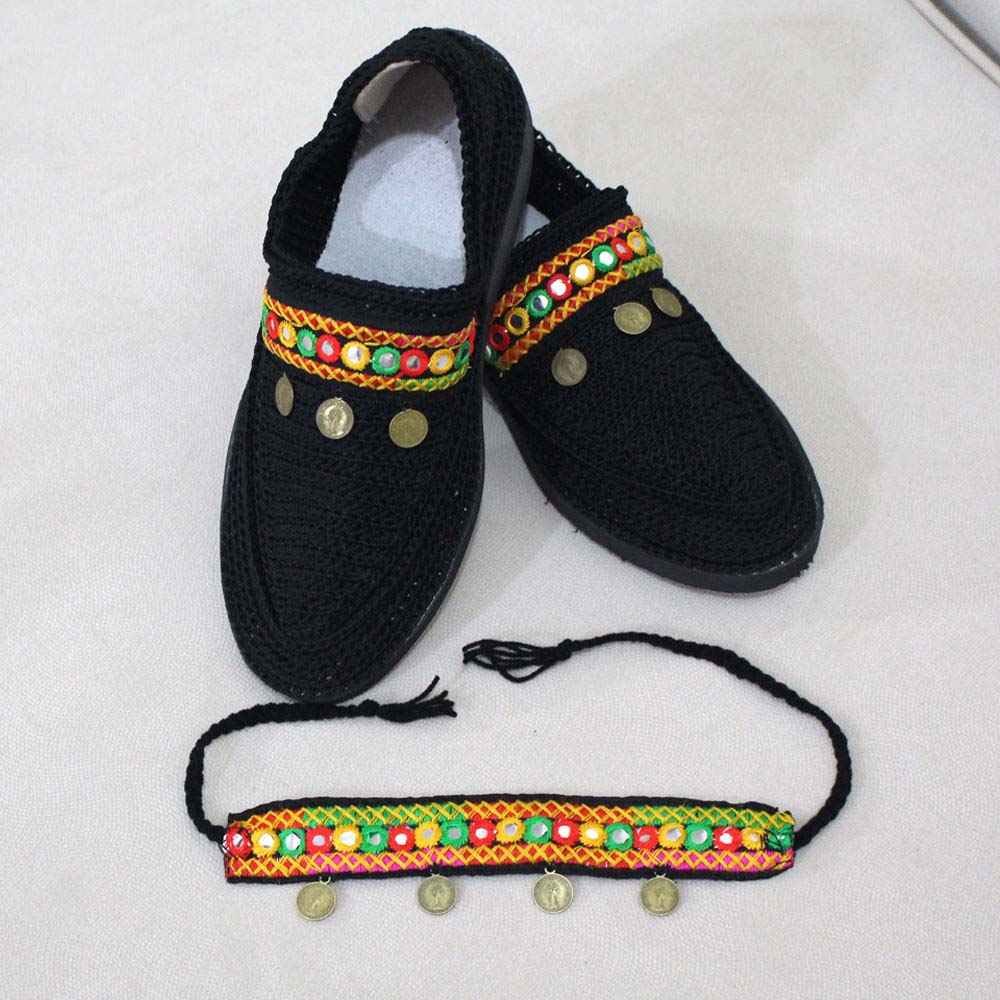 Giveh Shoes – Chaussures Persanes Artisanales Respirantes Modèle Traditionnel