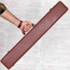 Étui Rigide Marron pour Ney Persan avec Mousse et Revêtement en Cuir