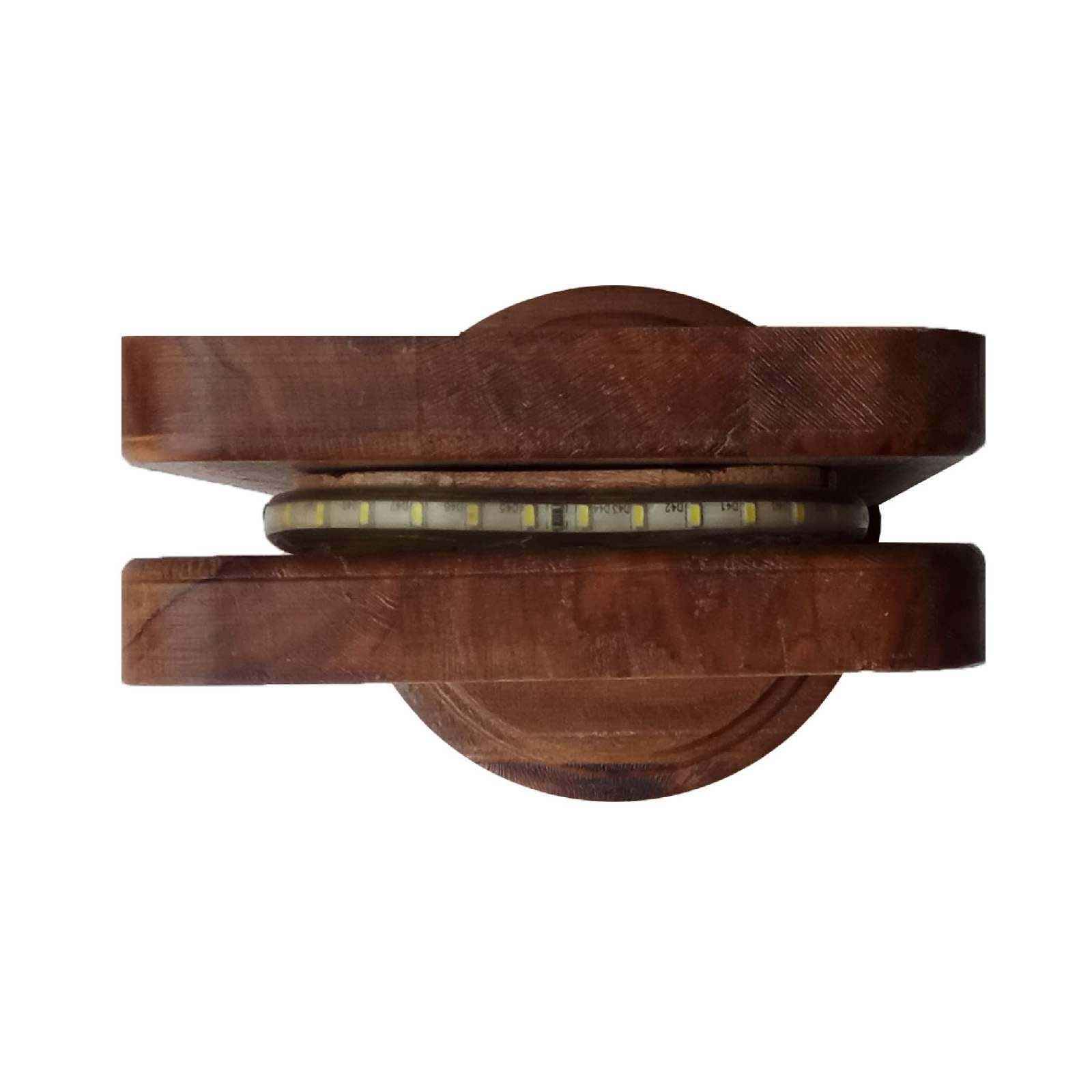 Lampe de table en bois persane minimaliste & amp; de chevet Poème